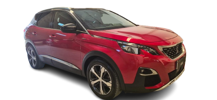 PEUGEOT 3008 GT LINE AÑO: 2018 ROJO