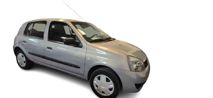 RENAULT CLIO PACK PLUS 1.2 5P AÑO: 2007 GRIS