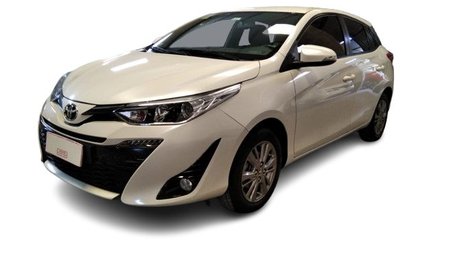 TOYOTA YARIS 5P XLS PACK CVT 1.5 AÑO: 2020 BLANCO